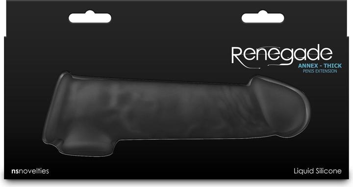 Actual product image NS Novelties renegade annex thick black
