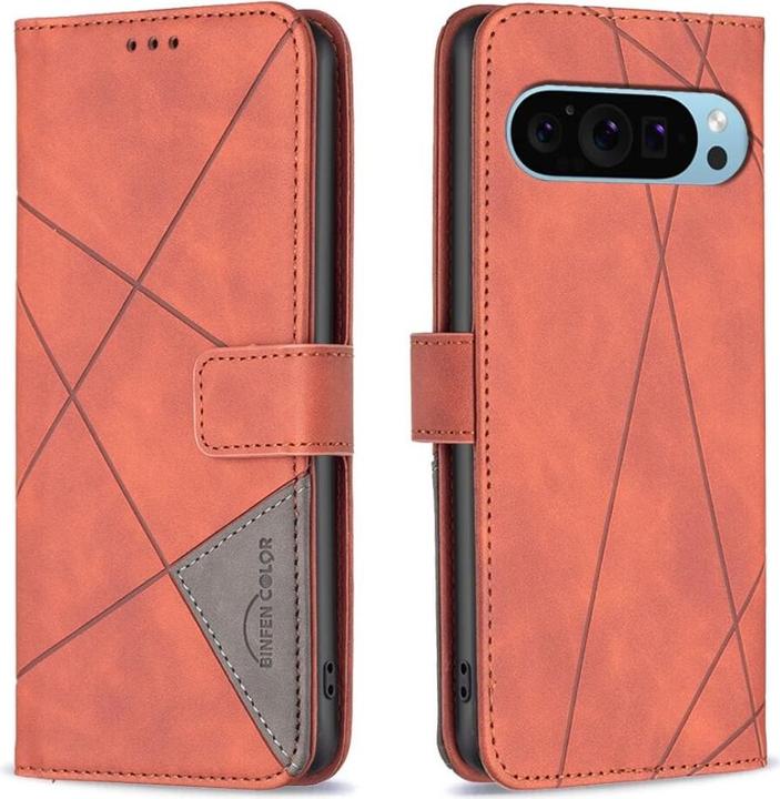 Produktbild Binfen Color Google Pixel 9 Pro XL - BINFEN Leder Etui Hülle (Google Pixel 9 Pro XL)