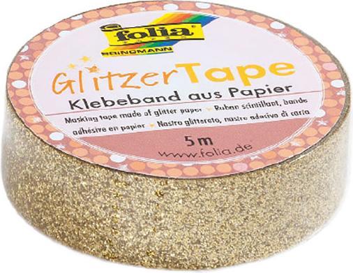 Produktbild Magni Glitzer-Tape, gold 15mmx5m (15 mm)