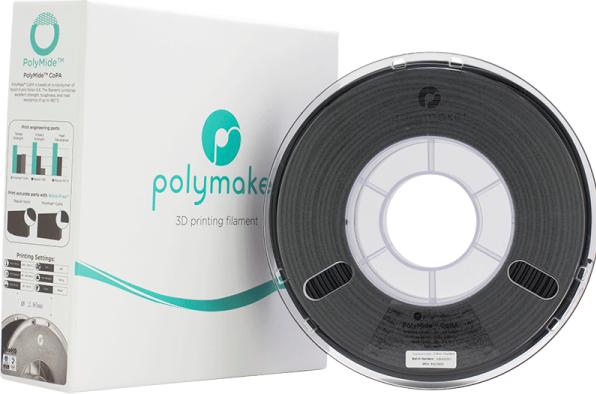 Actual product image Polymaker 70809 Filament PA (polyamide) 2 (Nylon, 2.85 mm, 750 g, Black)