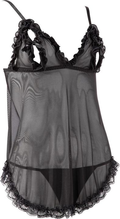 Produktbild Cottelli Collection Babydoll mit Rüschen (M)