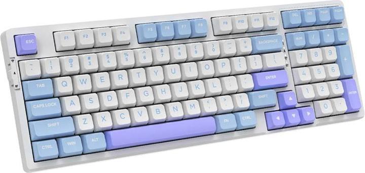 Actual product image VGN V98Pro V2 Gaming Keyboard, Crystal Wine - Sea Salt (US) (US, Wireless)