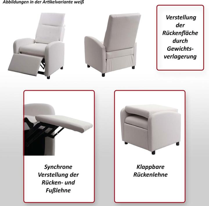 Produktbild JOHN316 Relaxsessel