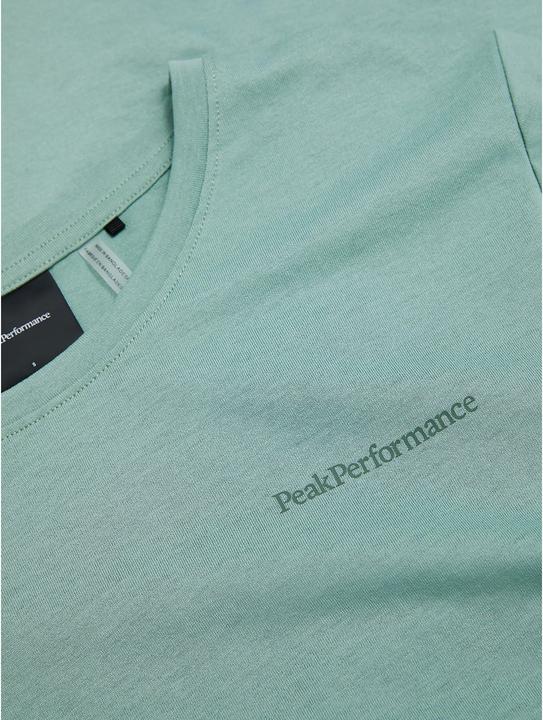 Produktbild Peak Performance Explore Logo Tee Damen, Green Valley, S (S)