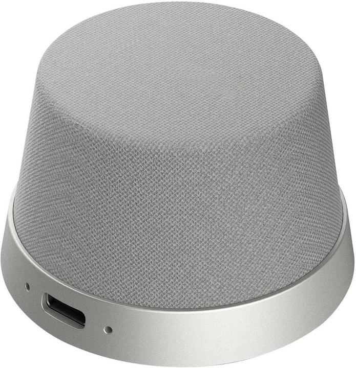 Produktbild 4smarts Bluetooth Lautsprecher SoundForce MagSafe-kompatibel silber/grau (12 h)