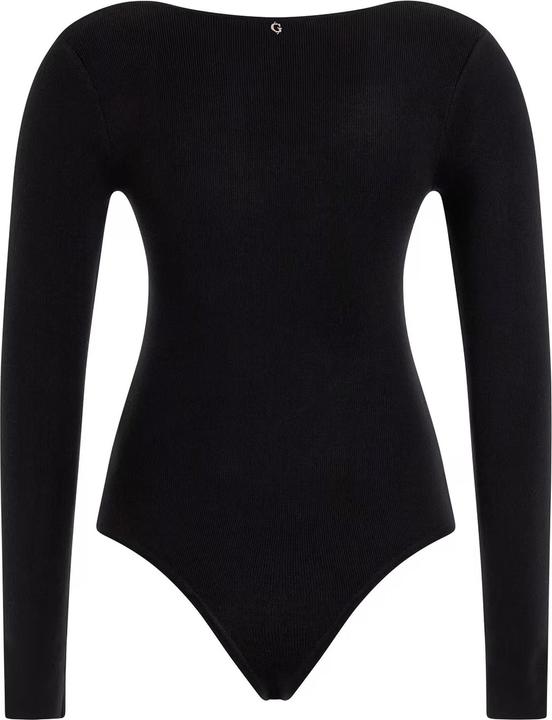 Produktbild Guess Body Langärmliger BLING RING UMI mit Rundhalsausschnitt und Cut-Out-Detail in Slim Fit (S)