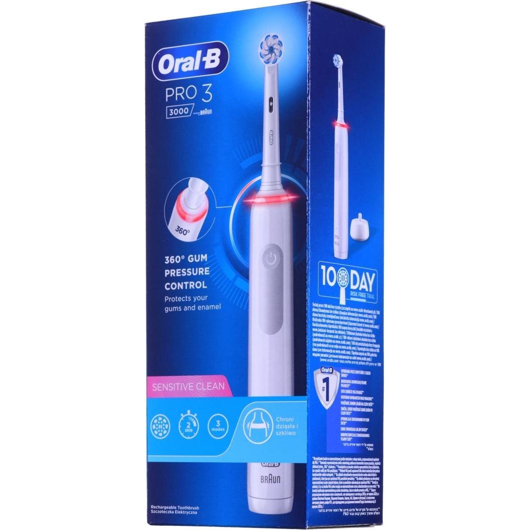 Thumbnail - Oral-B, Elektrische Zahnbürste, Oral B - Pro 3 3000 (Oszillierende Zahnbürste)