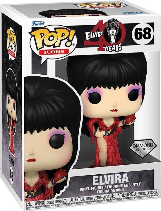 Actual product image Funko Pop! Elvira 40Th Anniversary : Elvira