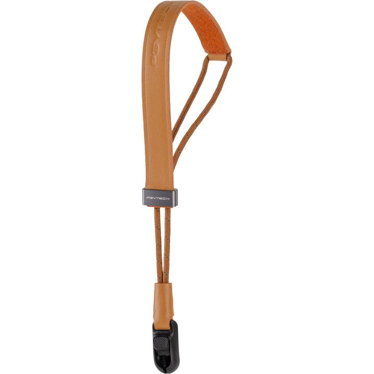 Pgytech Camera Wrist Strap Slim (Vintage Caramel Brown) (Cinturino da polso), Cinghia per fotocamera, Marrone