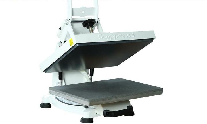Actual product image Happy Fabric Transferpresse HappyPress 4, A3 Weiss, Auto-open