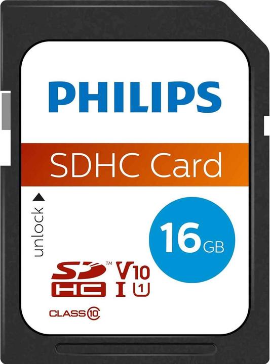 Actual product image Philips FM16SD45B (16 GB, SDHC, U1, UHS-I)