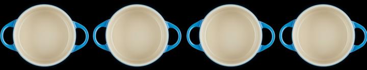 Produktbild Le Creuset Mini-Cocotte Set AZURE