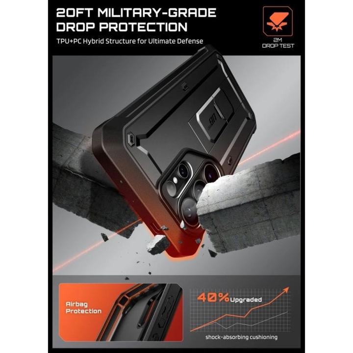 Productafbeelding Supcase Unicorn Beetle Pro & Tempered Glass (Samsung Galaxy S26 Ultra)