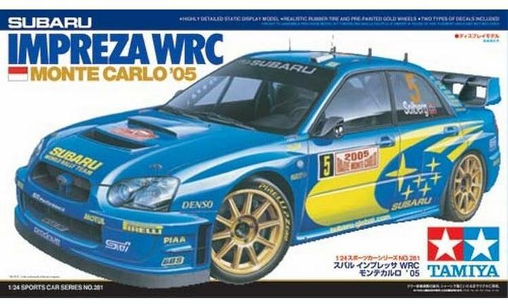Actual product image Tamiya Subaru Impreza WRC 05