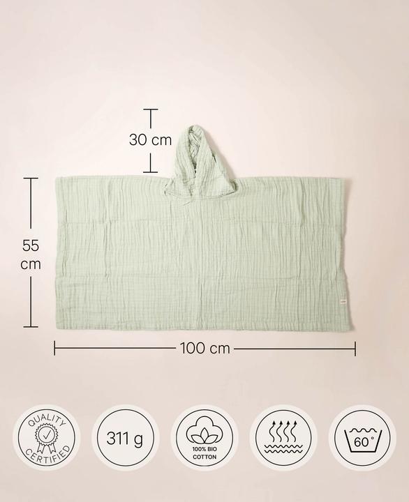 Produktbild Esmée Kinder Bademantel, Poncho