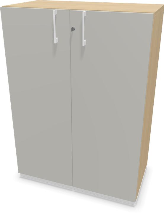 Oak decor bleached, Pearl grey, White