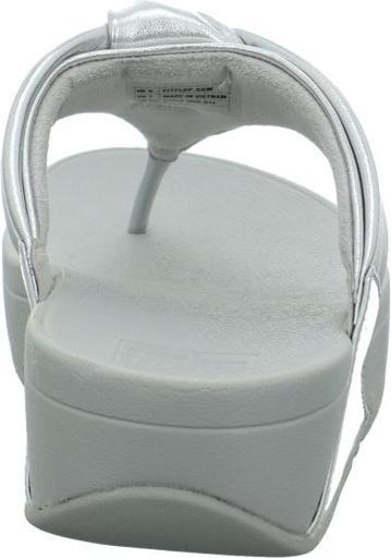 Produktbild Fitflop Lulu Padded Knot Metallic Leather Toe Post Sandal (41)