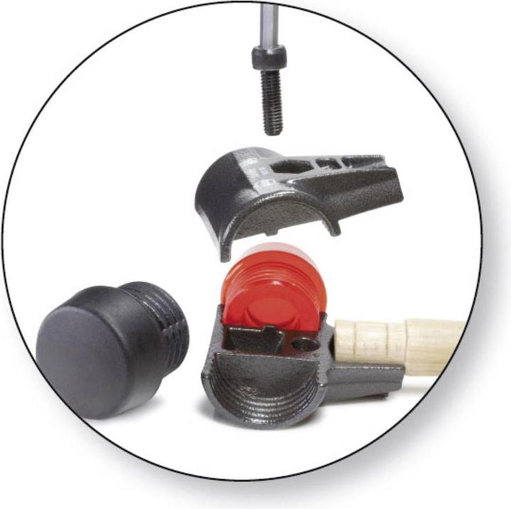 Image du produit Wiha Marteau à face souple moyennement dur, moyennement (306 g)