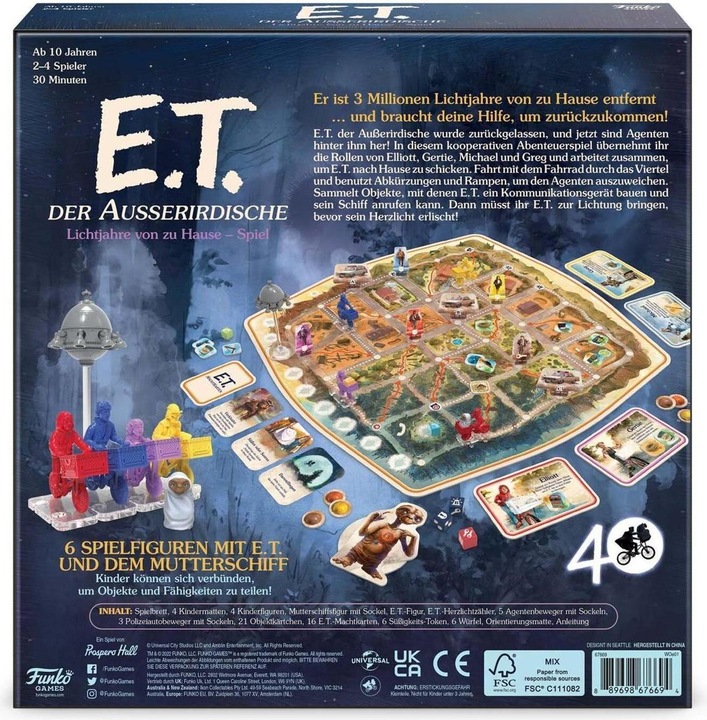 Immagine prodotto Funko E.T. L'Extraterrestre Tedesco (Tedesco)