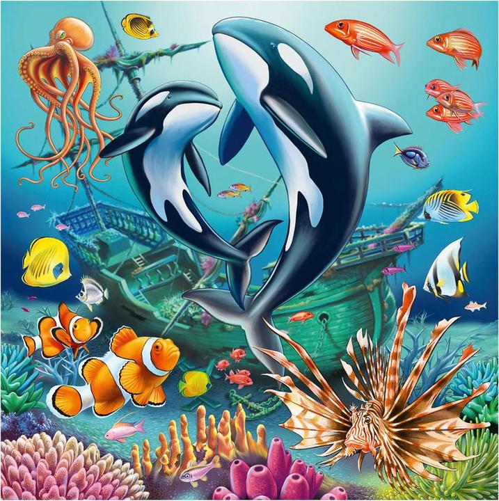 Image du produit Ravensburger Un monde sous-marin enchanteur (49 pièces)