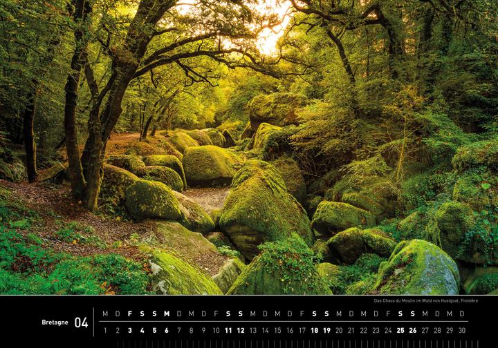 Actual product image Brittany Premium Calendar 2026