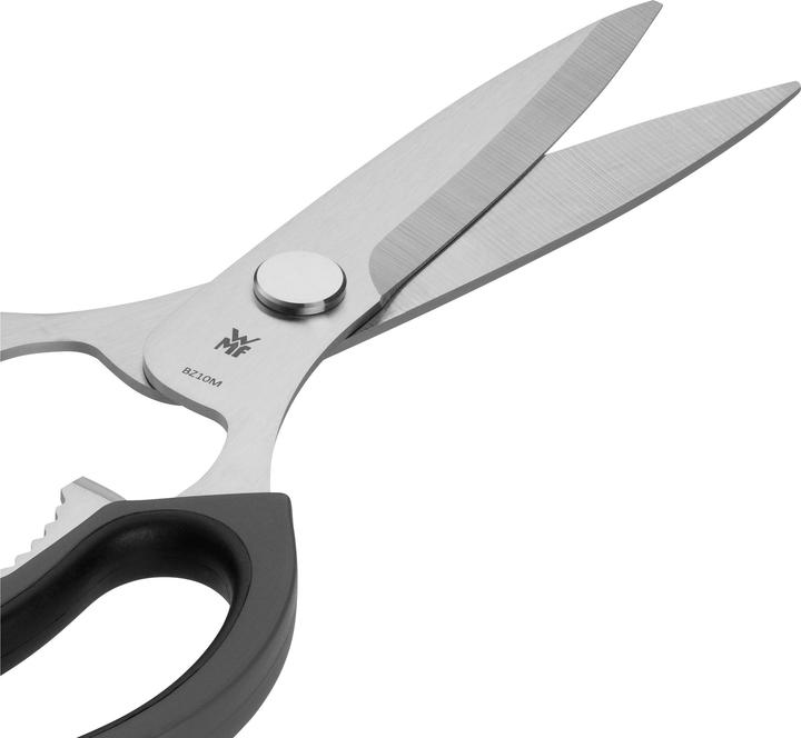 WMF Küchenschere Haushaltsschere Allzweckschere 23cm Sägeschliff Softgriff (23 cm)
