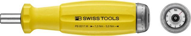 Actual product image PB Swiss Tools MecaTorque - Torque handle with magnetic holder (1/4", 1 Nm, 5 Nm)