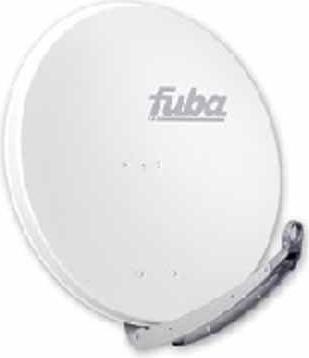 Productafbeelding Fuba DAA 650 W - 10,75 - 12,75 GHz - Wit - Aluminium - 65 cm (Parabolische antenne, DAB/DAB+, DVB-S / -S2)