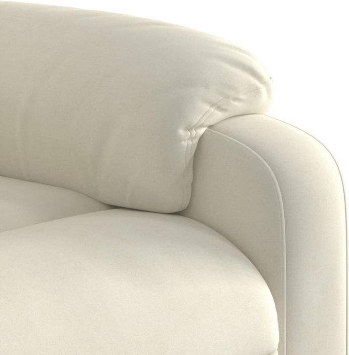 Immagine prodotto VidaXL Poltrona massaggiante con ausilio per la risalita, elettrica e in velluto