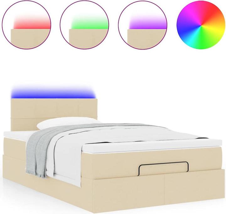 Produktbild vidaXL Ottoman-Bett (120 x 200 cm)