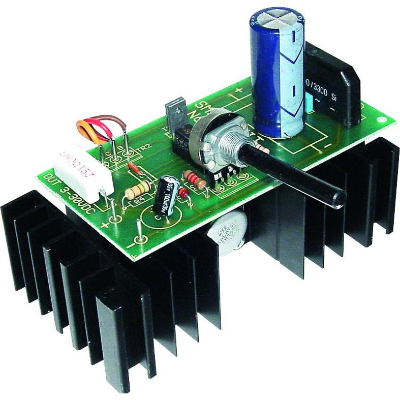 Thumbnail - Donau Stab. Netzteil 3-30 V 2,5 A (Stromkomponente), Elektronikmodul