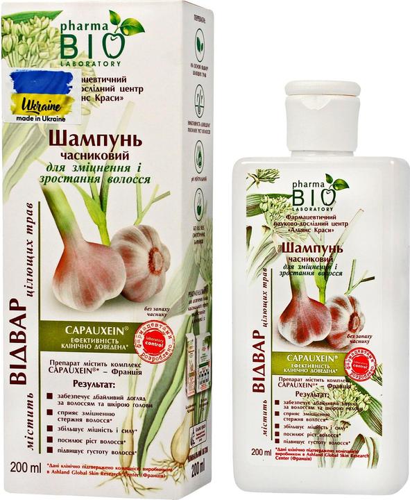 Produktbild Pharma Bio Bio Pharma Laboratory Bio Knoblauch Shampoo zu stärken und stimuliere (200 ml)