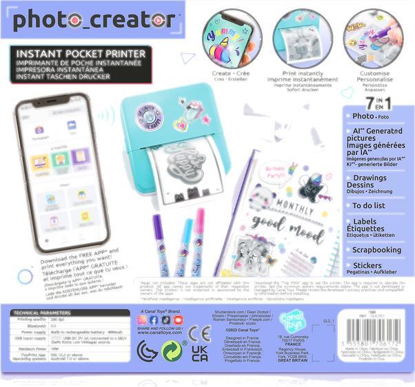 Produktbild Canal Toys Instant Pocket Printer (USB-C)
