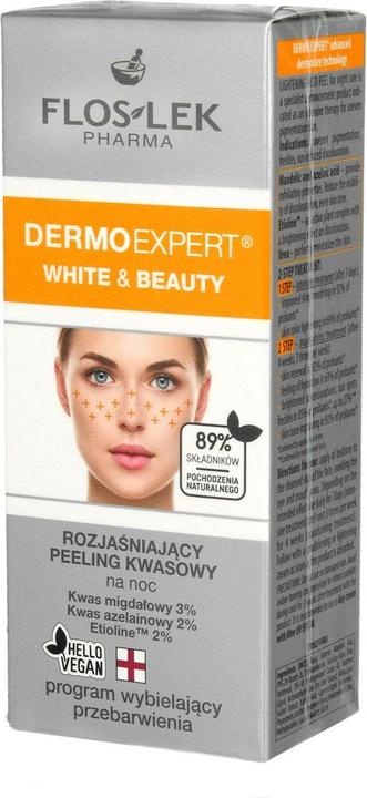Actual product image Floslek facial scrub Pharma Dermo Expert White & Beauty whitening 30 ml (30 ml)
