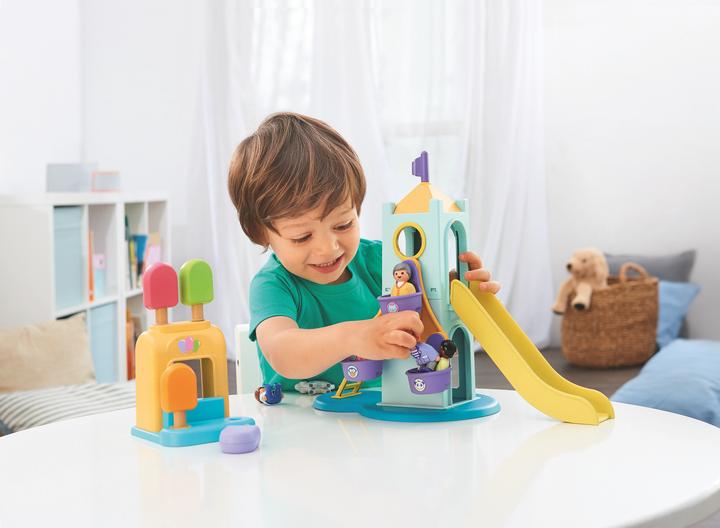 Actual product image Playmobil Adventure tower with ice cream stand (71326, Playmobil 1.2.3)