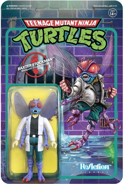 Actual product image Super7 Teenage Mutant Ninja Turtles: Baxter Stockman