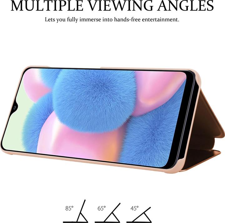 Actual product image Cadorabo Book Smart View Mirror Cover (Samsung Galaxy A50, Samsung Galaxy A30s, Samsung Galaxy A50s)