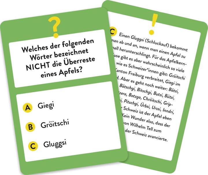 Immagine prodotto Ciao! Il quiz sui dialetti svizzeri (Tedesco)