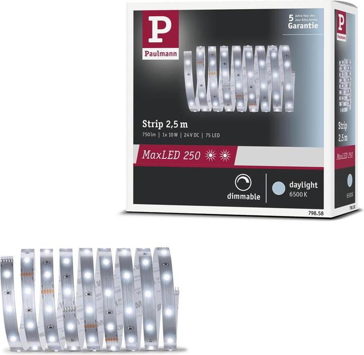 Image du produit Paulmann MaxLED 250 Stripe (Lumière du jour, 250 cm, Intérieur)
