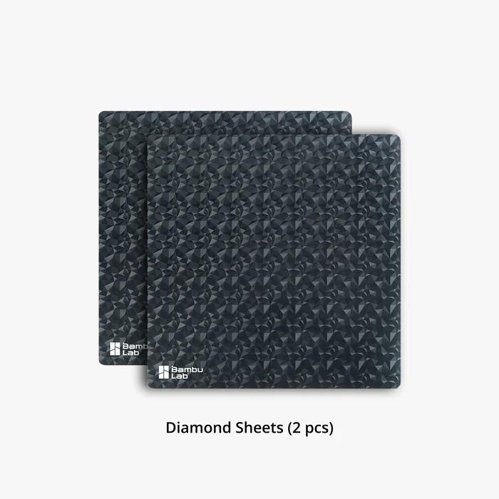 Produktbild Bambu Lab 3D Effekt Druckfolie Diamant X1/P1/A1