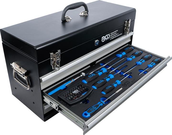 Actual product image BGS Metal workshop Tool Case 3 Drawers with 143 Tools (1 pieces)