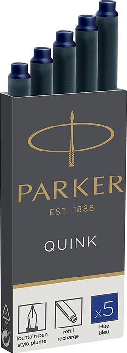 Parker Pen Quink (5 Stück, Schwarz)