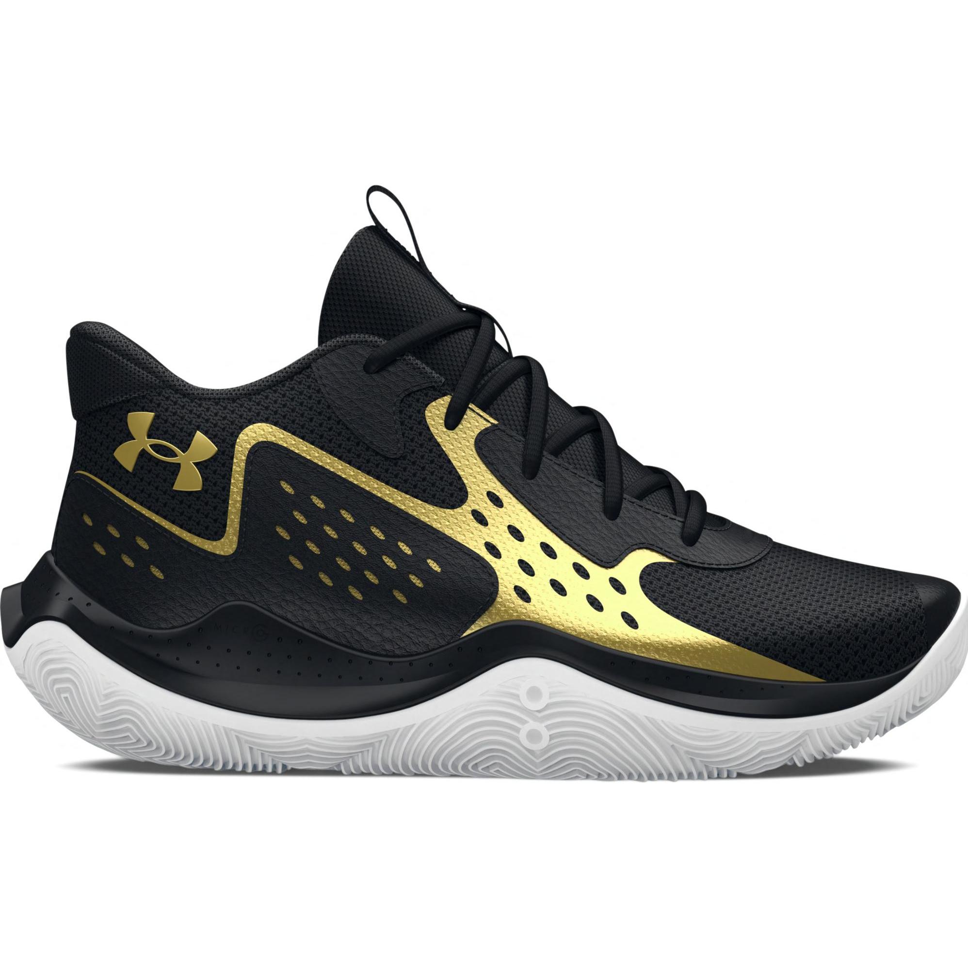 Under Armour, Herren, Hallenschuhe, Jet 23 Basketballschuh Kinder (35.5), Schwarz