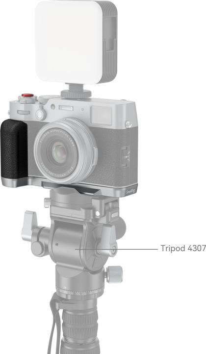 Actual product image SmallRig L-Shape Mount Plate with Handle (Grip)