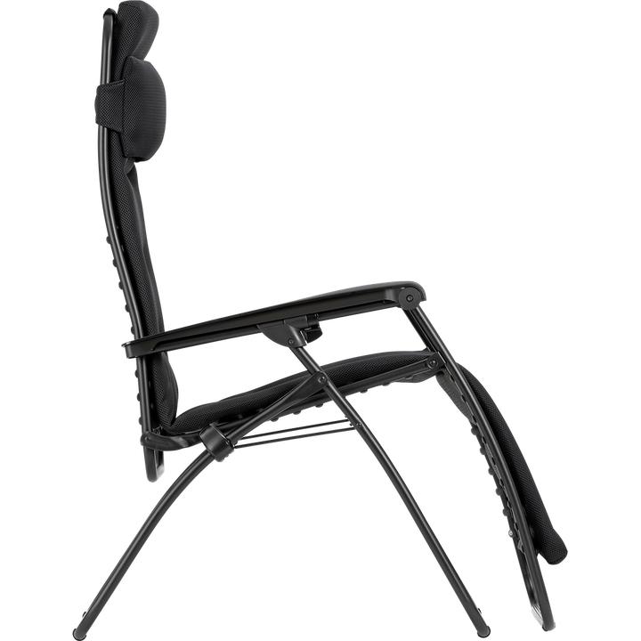 Productafbeelding Lafuma Fauteuil relax RSX Clip bordeaux piètment noire (88 cm)