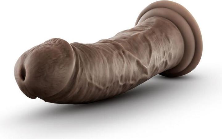 Produktbild Blush Dr. Skin Silicone - 8 Inch Realistic Platinum Cured Dong - Powerful Suction Cup for Hands Free Play