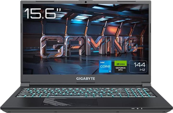Actual product image Gigabyte G5 MF (15.60", 512 GB, 8 GB, DE, Intel Core i5-12500H)