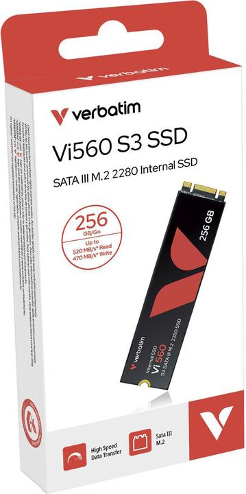 Actual product image Verbatim Vi560 S3 (256 GB, M.2 2280)