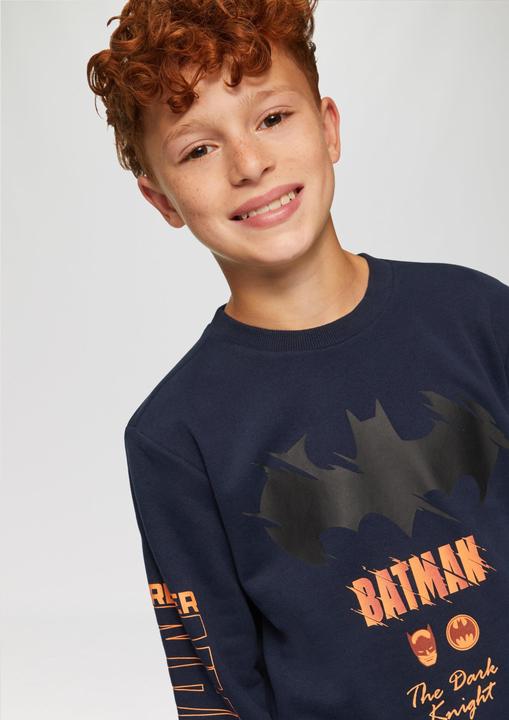 Produktbild s.Oliver Sweatshirt Sweatshirt mit Batman®-Print (L)