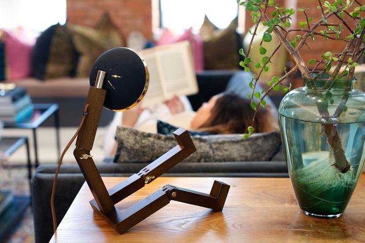 Produktbild Piffany Copenhagen NEU Mr. Wattson Lampe - Brass&Black (200 lm, G4)